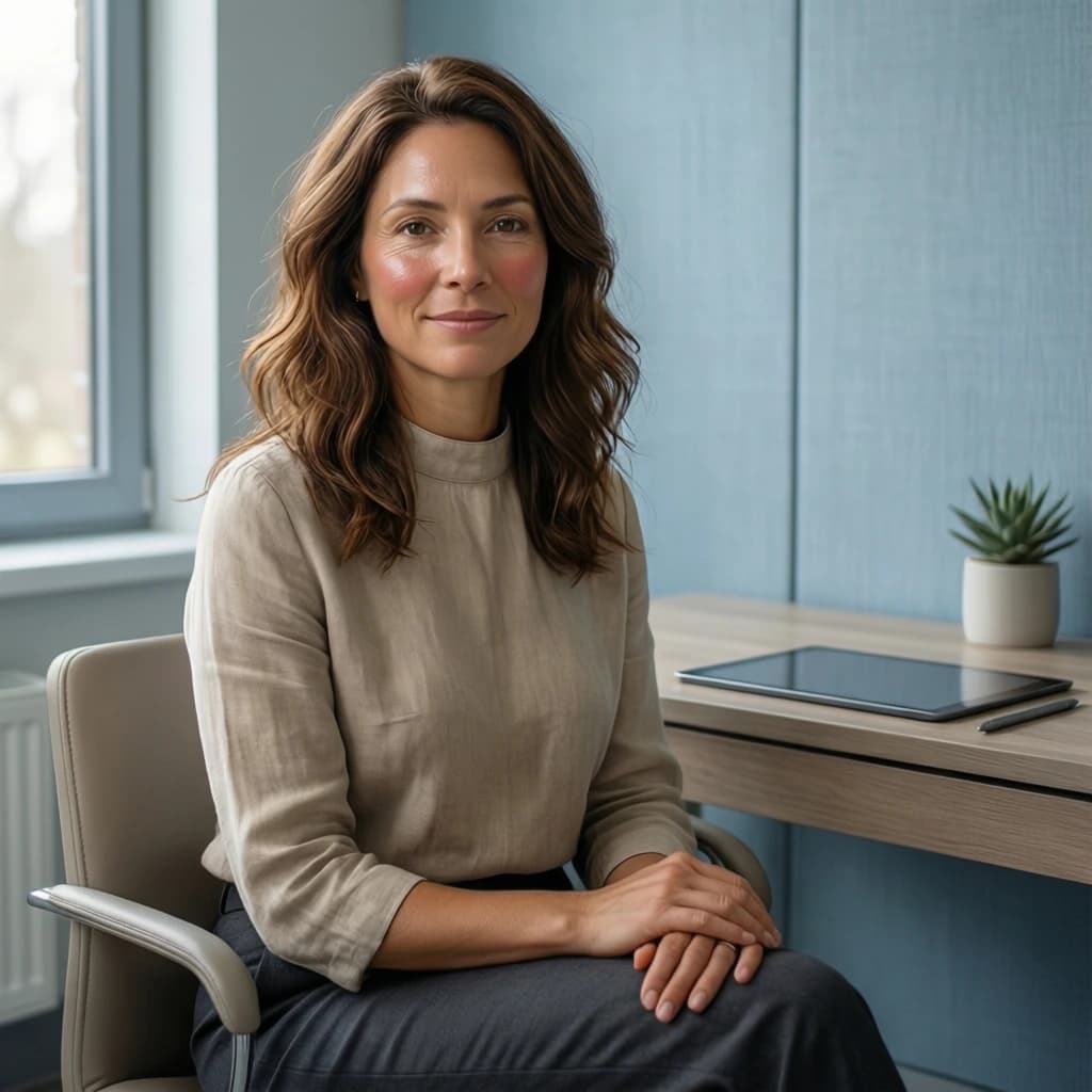 How Much Does a Hair Transplant Cost in America? Case Study: Hannah, 38 portrait showing a realistic patient consultation example