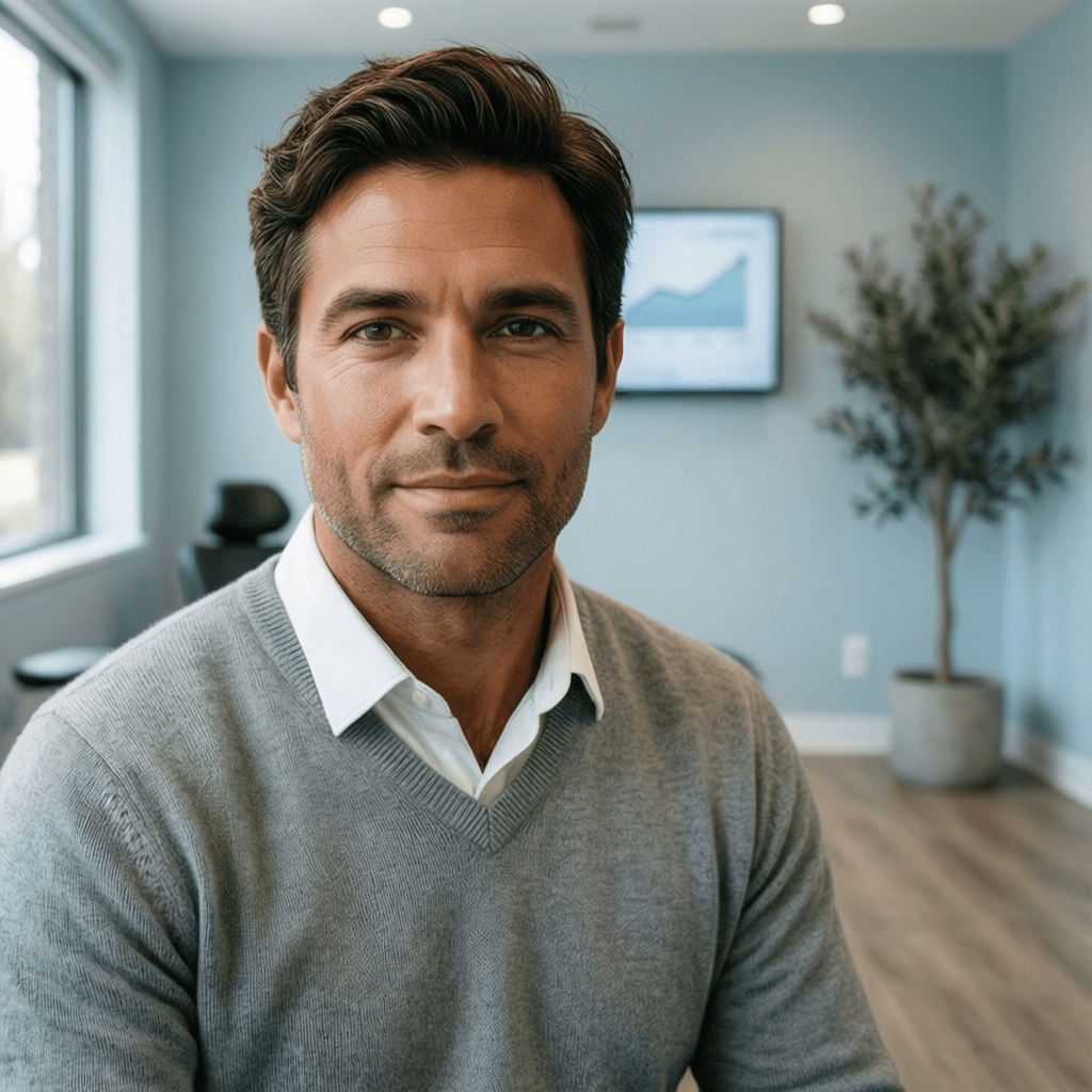 How Much Does a Hair Transplant Cost in California? Case Study: Liam, 37 How Much Does a Hair Transplant Cost in California? Case Study: Liam, 37 portrait showing a realistic patient consultation example