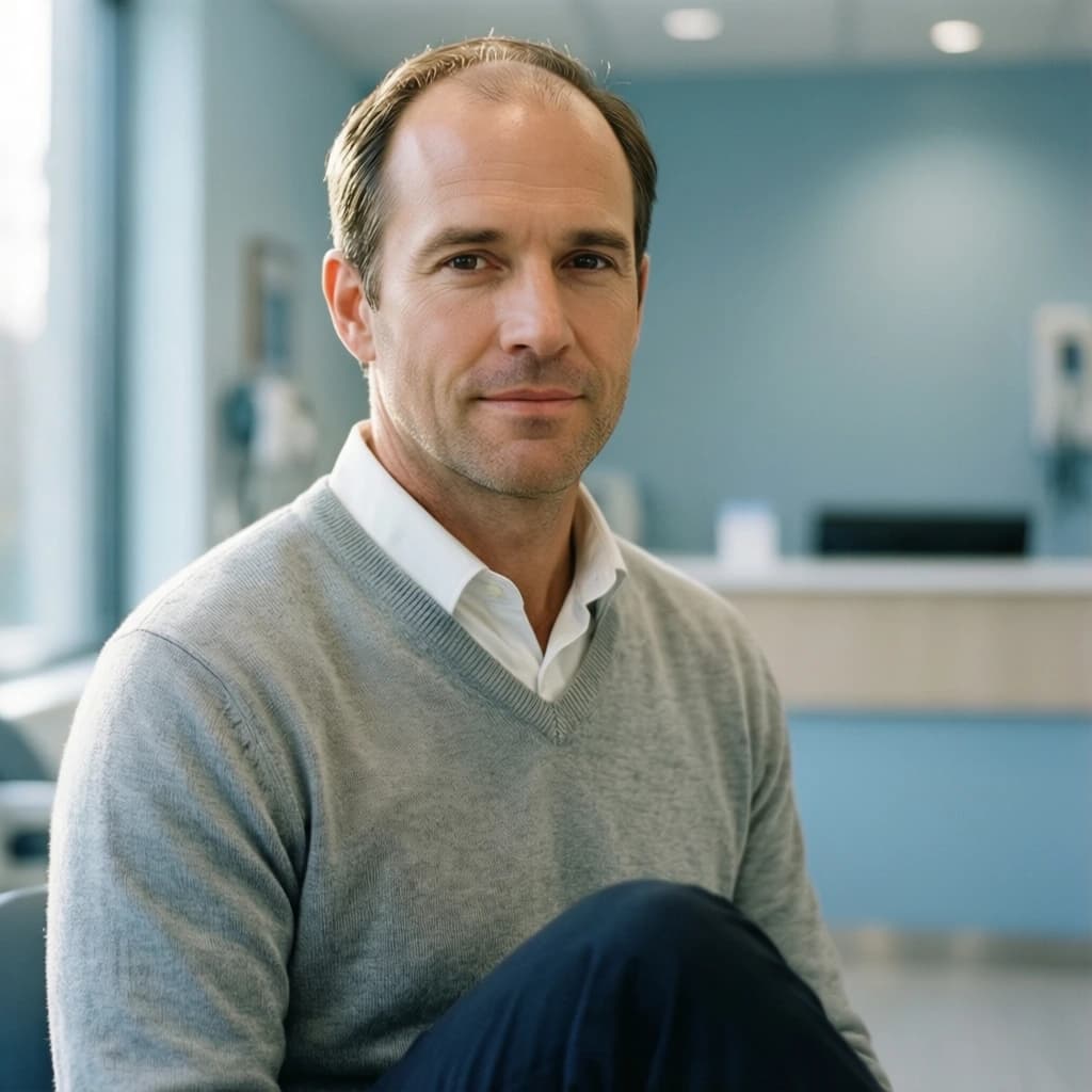 How Much Does a Hair Transplant Cost in USA? Case Study: James, 36 How Much Does a Hair Transplant Cost in USA? Case Study: James, 36 portrait showing a realistic patient consultation example